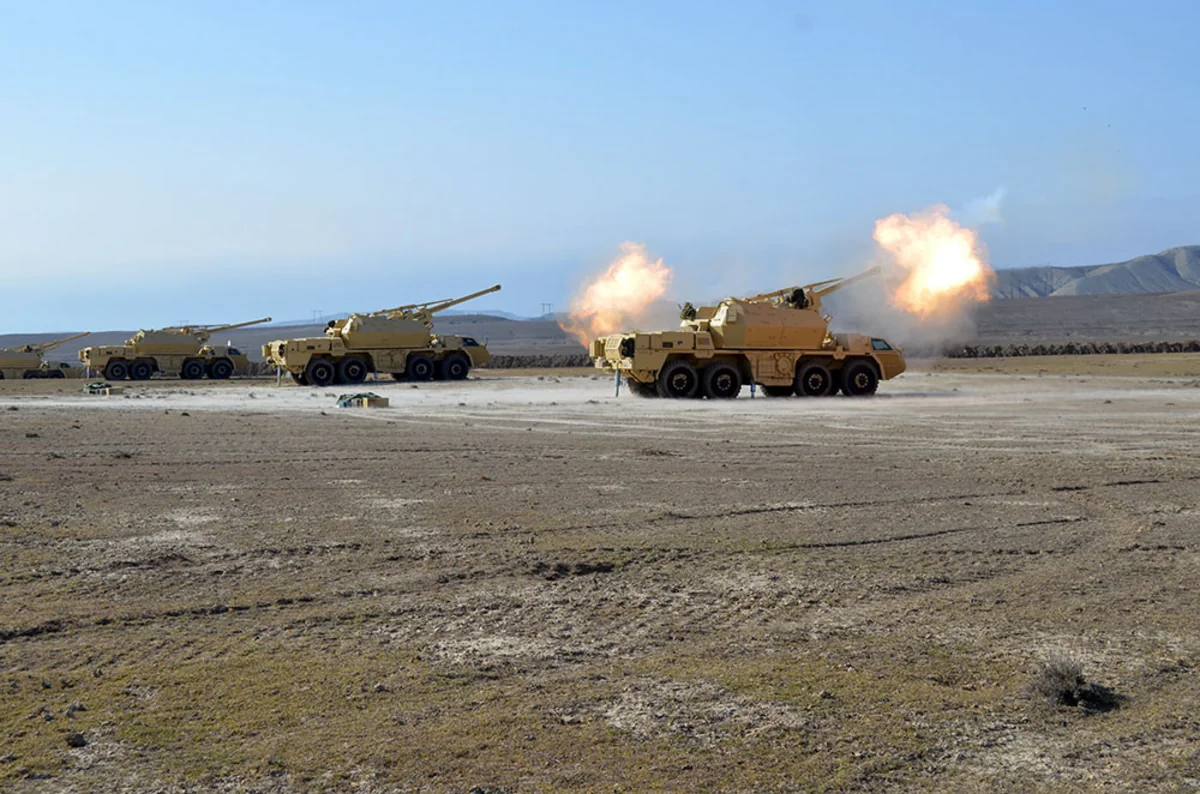 Rocket and artillery formations of Azerbaijani Army launch live-fire exercises - VIDEO