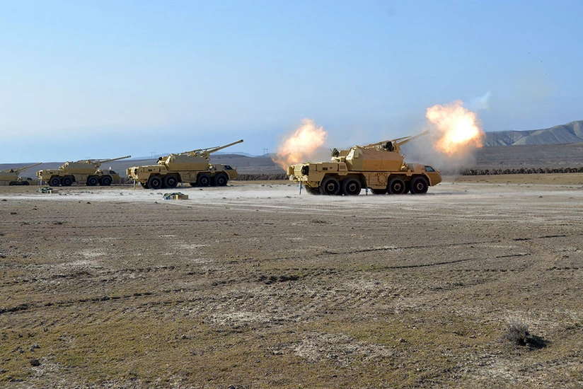Rocket and artillery formations of Azerbaijani Army launch live-fire exercises - VIDEO