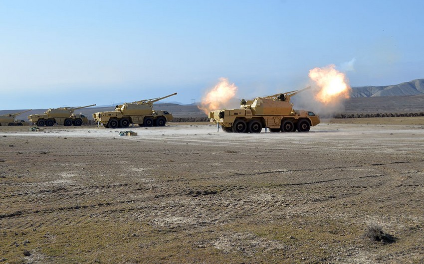 Rocket and artillery formations of Azerbaijani Army launch live-fire exercises - VIDEO