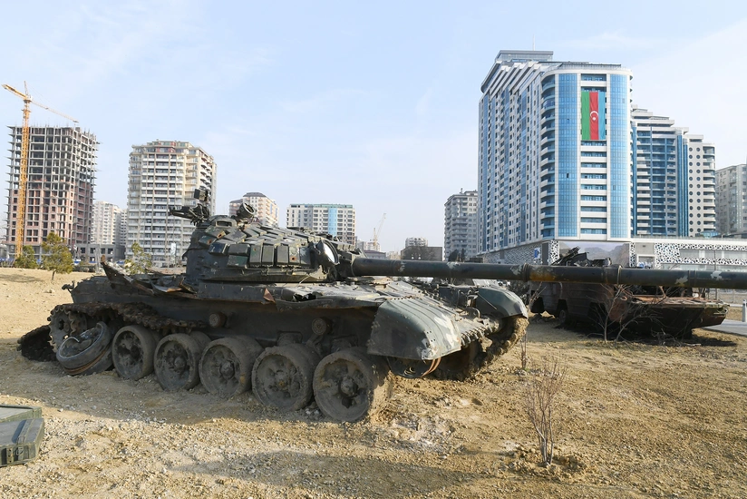 Hərbi Qənimətlər Parkının açılışı Moldova KİV-də geniş işıqlandırılıb