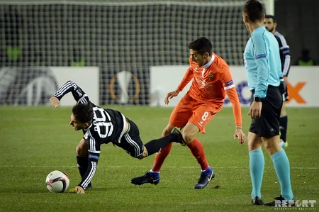 Qarabagın Fiorentina ilə başabaş mübarizəsi - FOTOREPORTAJ