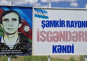 Şəmkirdə Milli Qəhrəmanın adını daşıyan kənddə içməli su problemi həll olunub