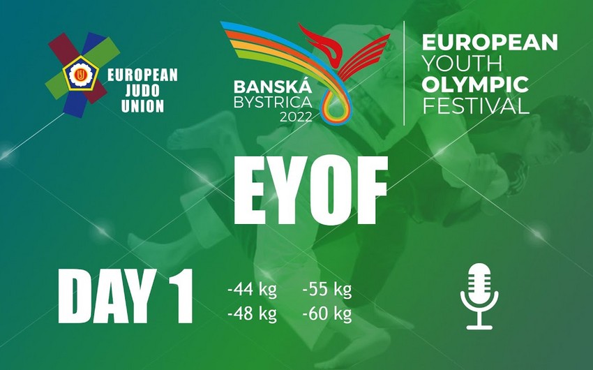 Azərbaycanın 3 cüdoçusu EYOF-da finala çıxıb