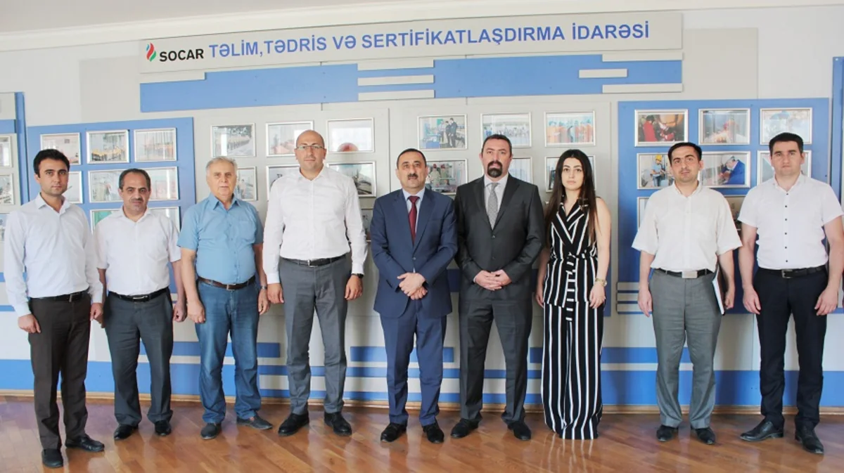 SOCAR-ın Təlim, Tədris və Sertifikatlaşdırma İdarəsində Fransanın Bureau Veritas sertifikatlaşdırma qurumu ilə görüş keçirilib