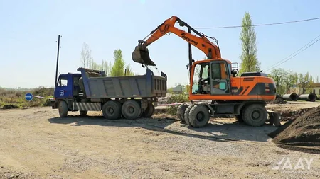 В Барде началась реконструкция дороги Гарагаджы-Мирзаджафарли-Моллагюлляр