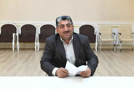 Rövşən Rzayev Gədəbəydə vətəndaşları qəbul edib
