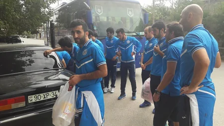 Bakının İnter klubu uşaq evini ziyarət edib