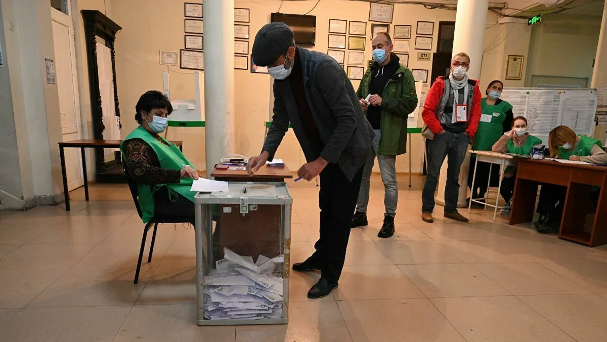 Gürcüstanda seçici fəallığı 41 %-dən çoxdur