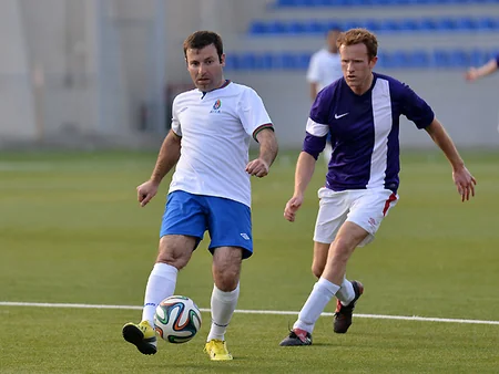 ​AFFA və BEGOC əməkdaşları arasında futbol matçı keçirilib