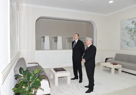 Prezident İlham Əliyev “Baytarlıq şəhərciyi”nin açılışında iştirak edib