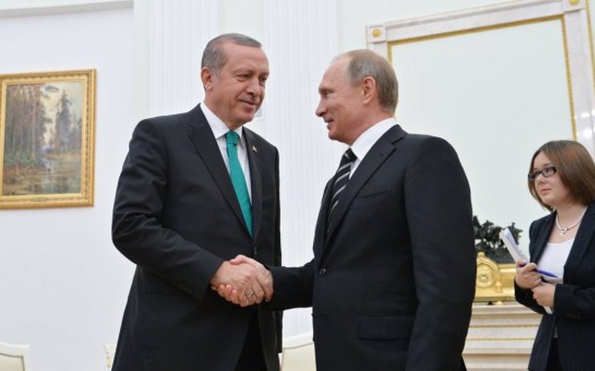 Vladimir Putinlə Rəcəb Tayyib Ərdoğanın görüşü başa çatıb - YENİLƏNİB