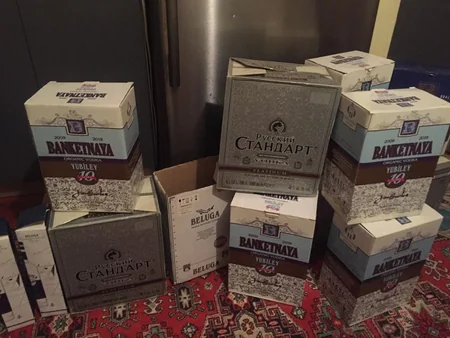 Saxta Nemiroff, Beluqa və Ruskıy Standart istehsal edən müəssisə aşkarlanıb