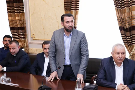 Ramin Məmmədov yeni təyinat alan din xadimləri ilə görüşüb