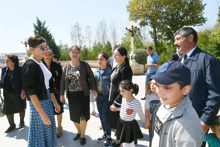 Birinci vitse-prezident Şamaxıya Prezident İlham Əliyevin tapşırığı ilə səfər edib - YENİLƏNİB