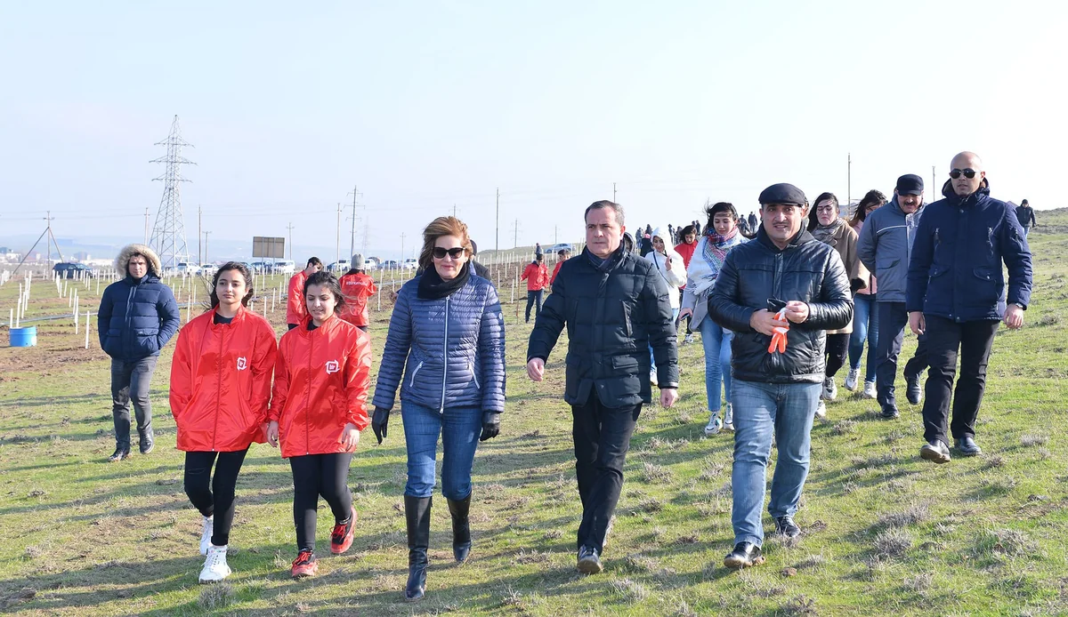Təhsil Nazirliyi ağacəkmə aksiyası keçirib