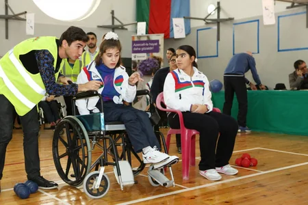 Azərbaycanın uşaq paralimpiyaçıları boccia üzrə beynəlxalq yarışa hazırlaşır
