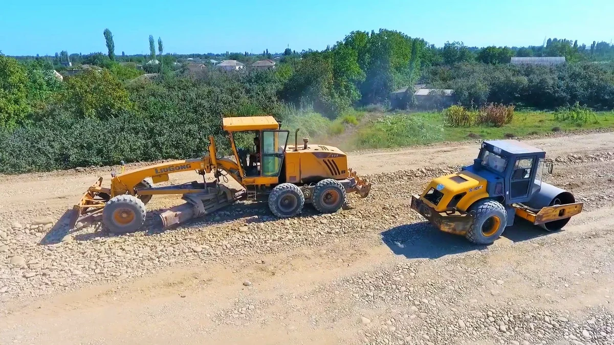 “Xanoba” və “Samur” sərhəd-keçid məntəqələri arasındakı yol genişləndirilir