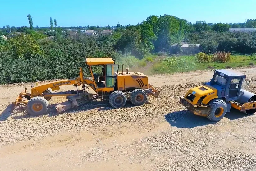 “Xanoba” və “Samur” sərhəd-keçid məntəqələri arasındakı yol genişləndirilir