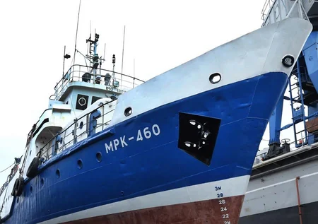 Azerbaijan State Caspian Shipping Company CJSC prepares a new ship for oilmen