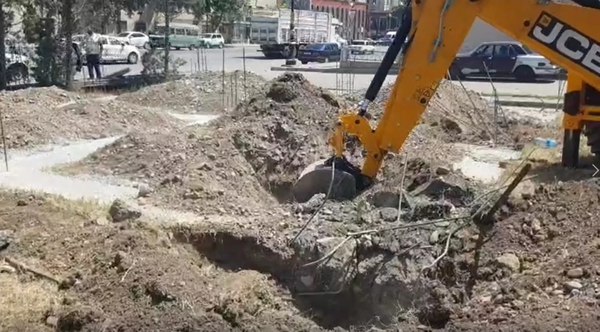 Gəncədə qanunsuz tikintinin qarşısı alınıb