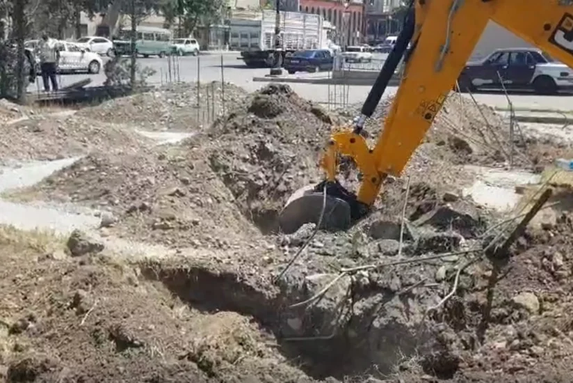 Gəncədə qanunsuz tikintinin qarşısı alınıb
