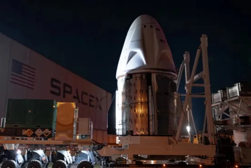 SpaceX перенес запуск миссии Polaris Dawn из-за утечки гелия