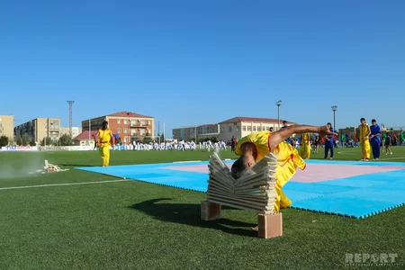 Neft, qaz və kimya sənayesi işçilərinin XXV Spartakiadasının açılış mərasimi keçirilib