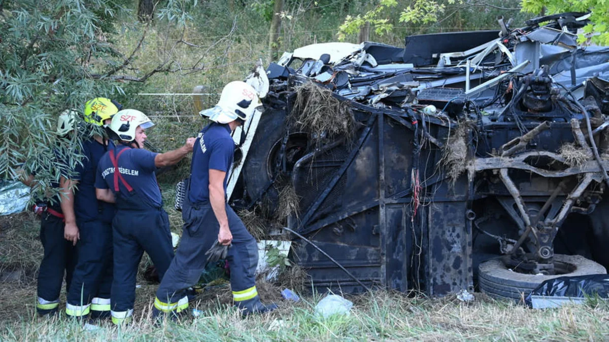 Budapeştdə yol qəzasında 8 nəfər ölüb, daha 48 nəfər yaralanıb