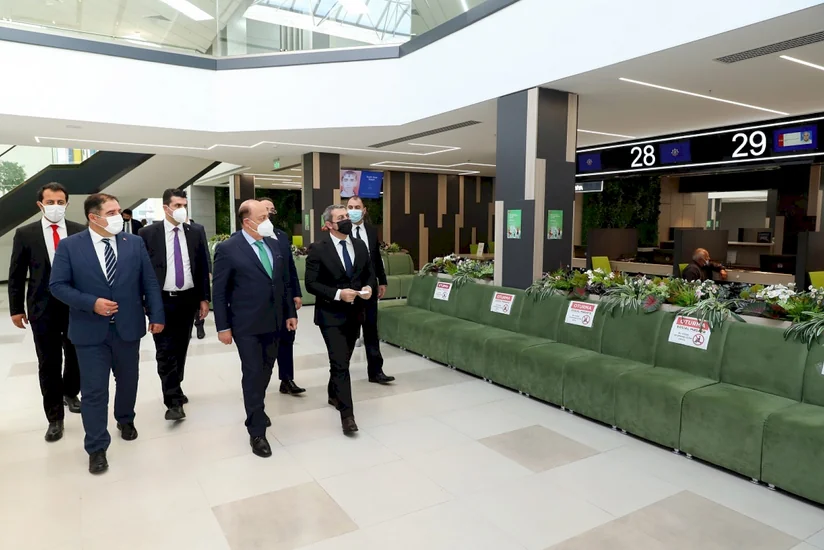 Turkish minister visits DOST Center under Labor Ministry