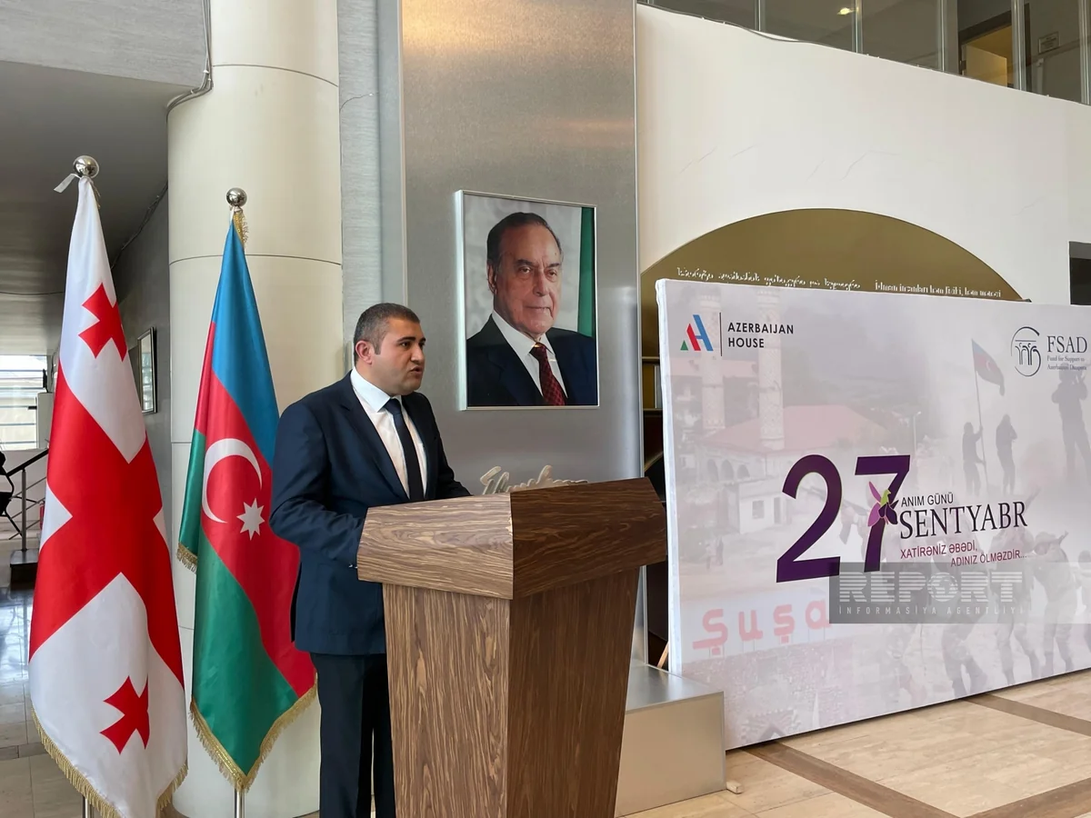 Marneulidə Vətən müharibəsi şəhidlərinin Anım Günü qeyd edilib