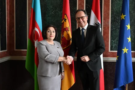 Sahibə Qafarova Avstriya Parlamenti Federal Şurasının sədri ilə görüşüb