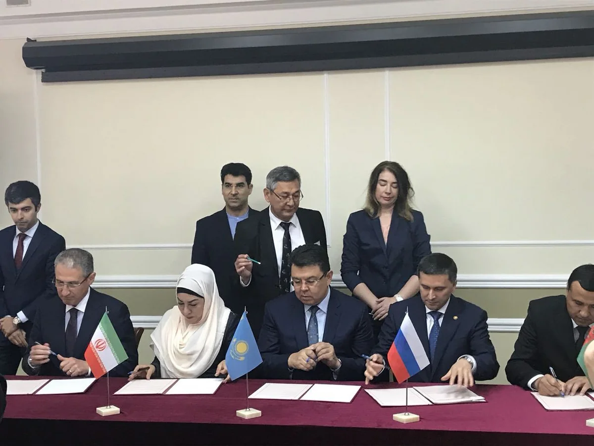 Beş Xəzəryanı ölkə Xəzər dənizi ilə bağlı protokol imzalayıb
