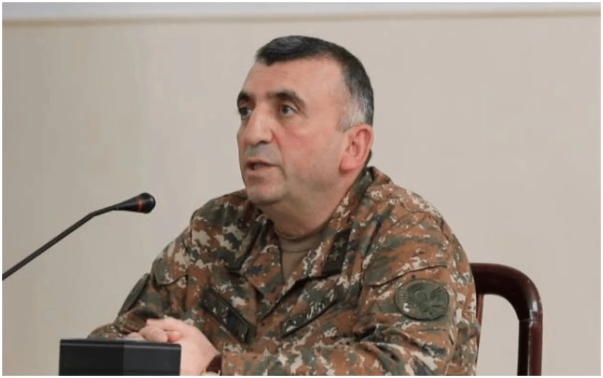 Ermənistan Baş Qərargah rəisinin müavini işdən çıxarılıb