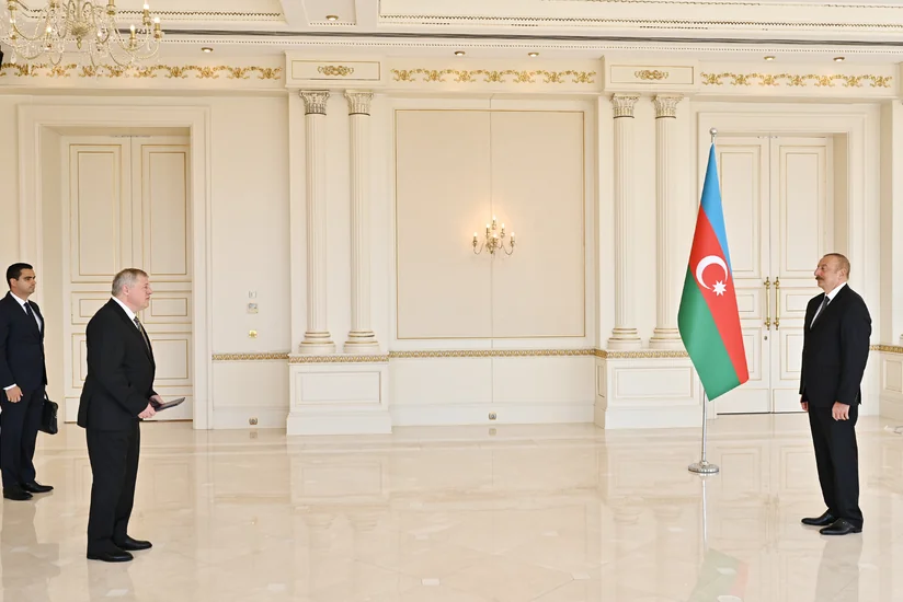 Prezident Slovakiyanın yeni səfirinin etimadnaməsini qəbul edib - YENİLƏNİB