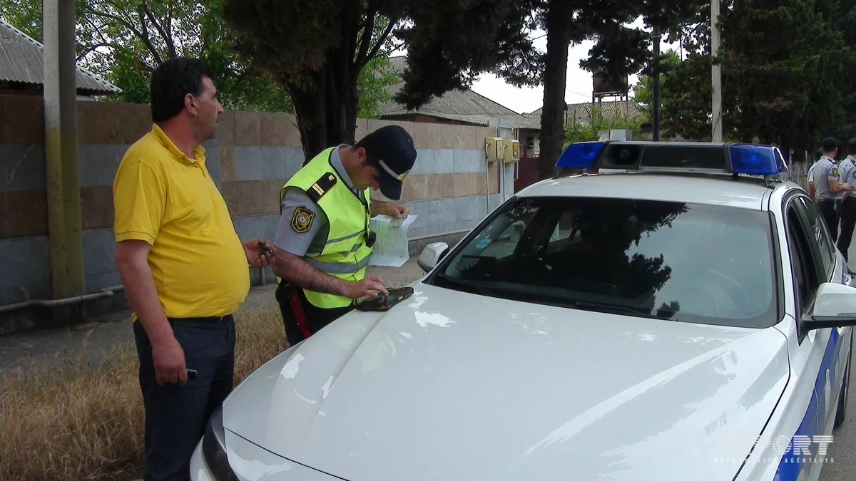 Astarada reyd zamanı 30 sürücü inzibati məsuliyyətə cəlb olunub - FOTO - VİDEO