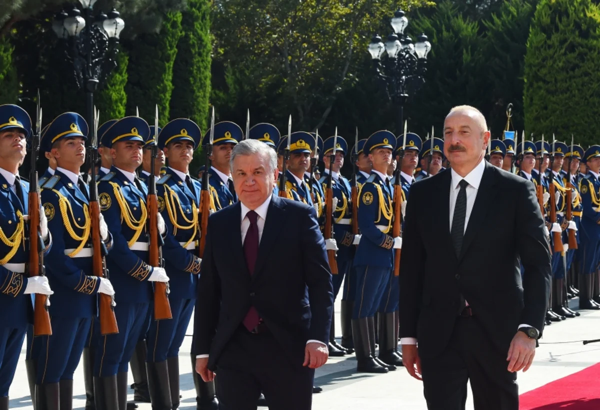 Official welcome ceremony held for Shavkat Mirziyoyev