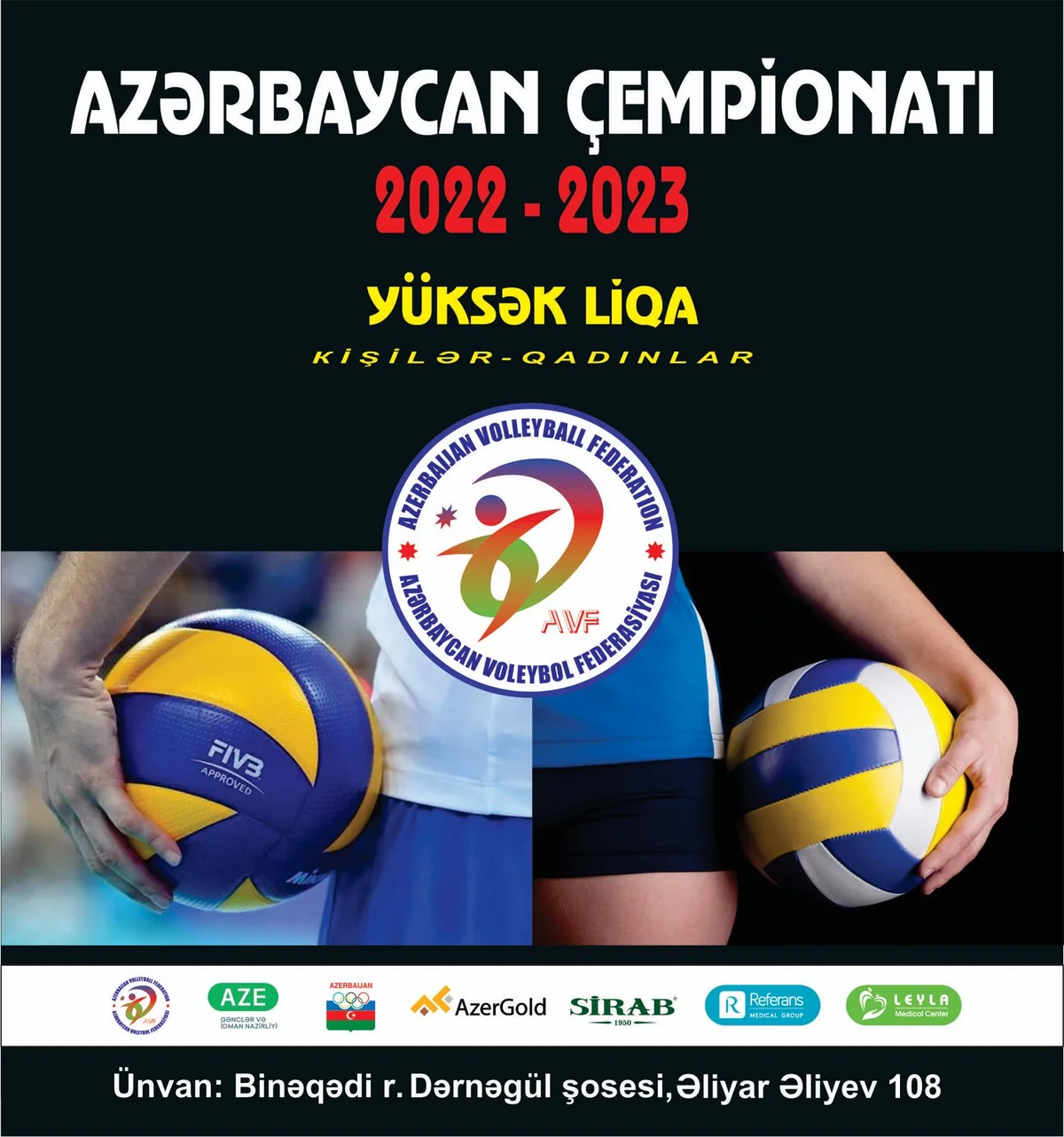 Voleybol üzrə Azərbaycan çempionatında əsas mərhələnin sonuncu turunun oyun vaxtları açıqlanıb