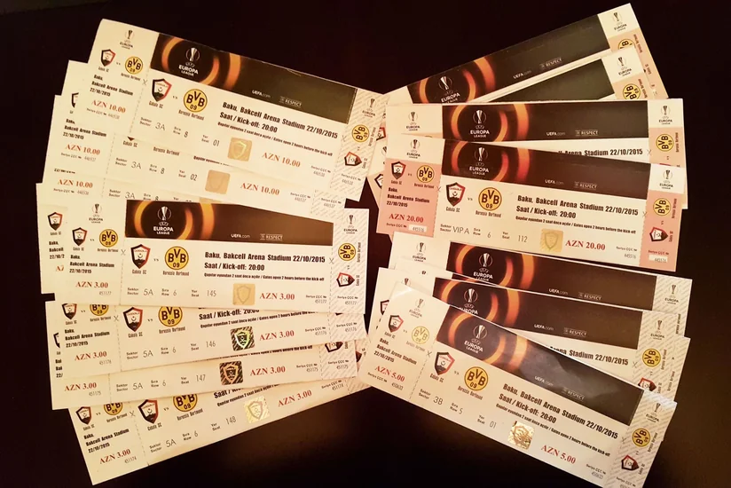 Qəbələ - Borussiya matçı üçün satışa 8000 bilet çıxarılıb