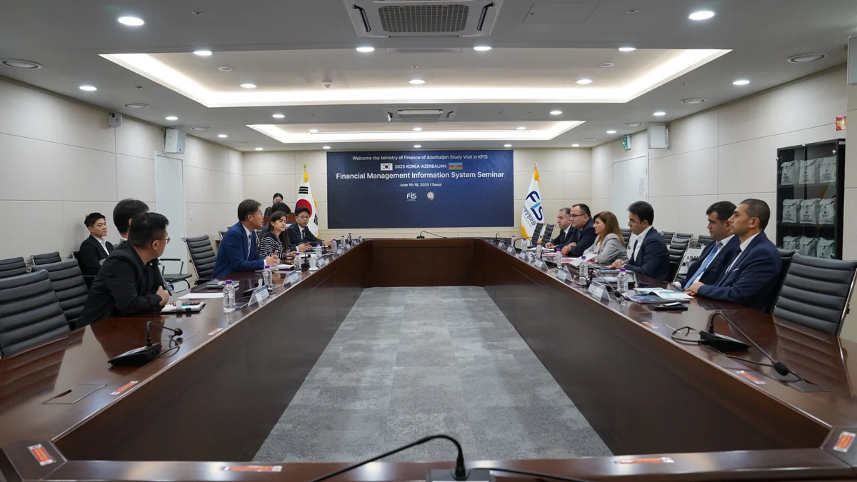Azərbaycan Koreyanın maliyyə idarəetmə informasiya sistemi ilə tanış olub