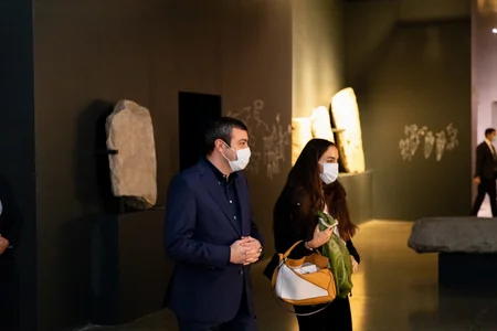 Leyla Əliyeva YARAT Müasir İncəsənət Məkanının onillik yubileyində iştirak edib