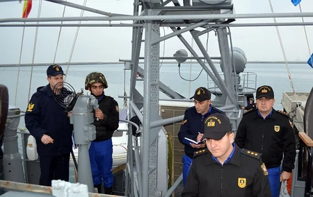 Турецкая делегация наблюдала за учебными тренировками Военно-морских сил Азербайджана