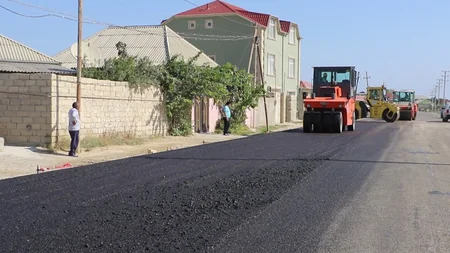 Bakı-Sumqayıt magistralı-Binəqədi qəsəbəsi avtomobil yolunun yenidən qurulmasına başlanılıb  VİDEOREPORTAJ / FOTO
