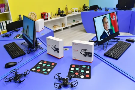 Prezident və birinci xanım Tədris və Xidmət Kompleksinin açılışında iştirak ediblər