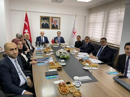 QHT Agentliyinin rəhbərliyi Türkiyə DİN-də və digər qurumlarda görüşlər keçirib