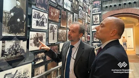 Anar Kərimov ABŞ-da Holokost Memorial Muzeyinə baş çəkib