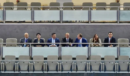 Prezident İlham Əliyev cüdo üzrə dünya çempionatında final görüşünə baxıb - YENİLƏNİB