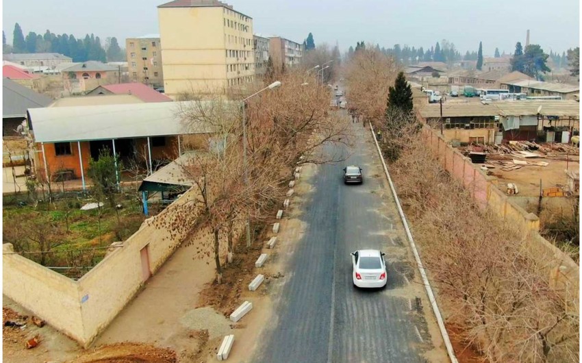 Gəncənin daxili yolları əsaslı təmir edilir