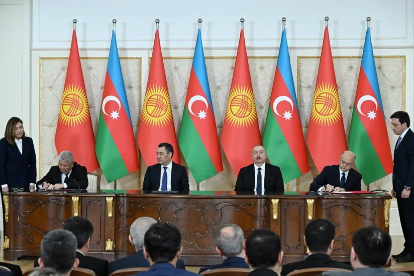 Азербайджан и Кыргызстан подписали Меморандум о взаимопонимании по сотрудничеству в энергосфере