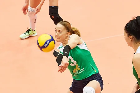 Azərbaycanın qadın voleybol millisi AVRO-2023-ə vəsiqəni qələbə ilə təmin edib