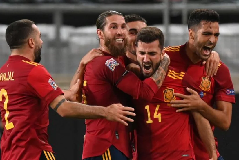 Матч Германия-Испания в рамках Лиги Наций завершился